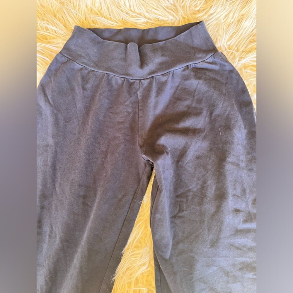 MATILDA JANE | Women’s  Blue Big Ruffle Stretchy  Pants size X-Small rare - Picture 2 of 4